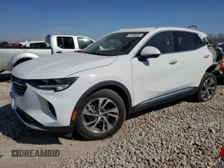 2023 Buick Envision Essence with VIN LRBFZNR48PD077171, listed as a Copart auction lot 47389095 with 26,932 mi miles and Salvage Title. Bid and sale history available at carsss.com. Image 1.