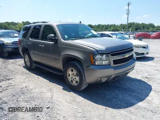 2008 Chevrolet Tahoe LTZ with VIN 1GNFC13068J210571, listed as a IAAI auction lot 42556290 with 126,123 mi miles and . Bid and sale history available at DreamBid. Image 1.