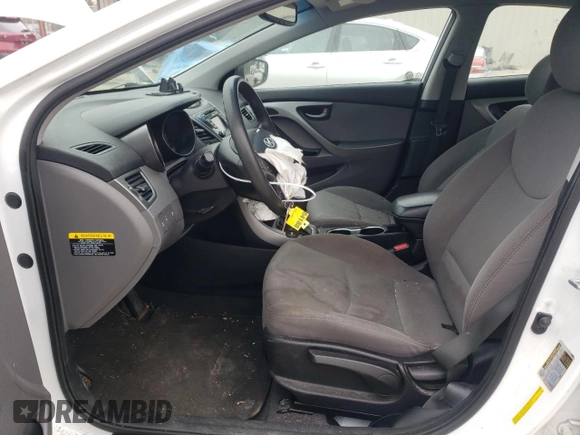 2016 Hyundai Elantra SE with VIN 5NPDH4AE8GH760928, listed as a Copart auction lot 46051995 with 110,323 mi miles and Salvage Title. Bid and sale history available at carsss.com. Image 7.