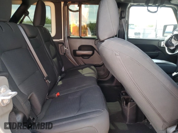 2020 Jeep Wrangler Unlimited Sport Altitude z VIN 1C4HJXDN0LW134426, wystawiony jako Copart lot #58575095 z przebiegiem 30 044 mil mil oraz Szkoda całkowita • Salvage title. Historia ofert i sprzedaży dostępna na DreamBid. Obrazek 10.