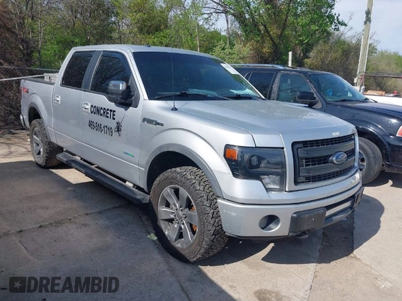 2013 Ford F-150 XL with VIN 1FTFW1ET8DKF52650, listed as a IAAI auction lot 41896959 with 287,272 mi miles. Bid and sale history available at carsss.com. Image 1.