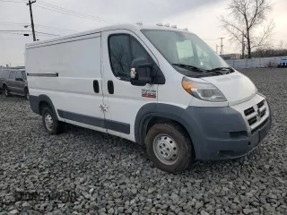 2014 Ram ProMaster Cargo with VIN 3C6TRVAG0EE116185, listed as a Copart auction lot 50251165 with 70,076 mi miles and Clean Title. Bid and sale history available at carsss.com. Image 4.