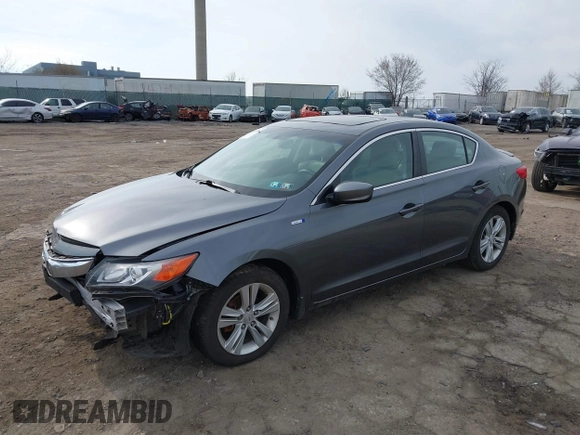 2013 Acura ILX Hybrid Tech Pkg with VIN 19VDE3F70DE300703, listed as a IAAI auction lot 41836986 with 120,765 mi miles. Bid and sale history available at carsss.com. Image 18.