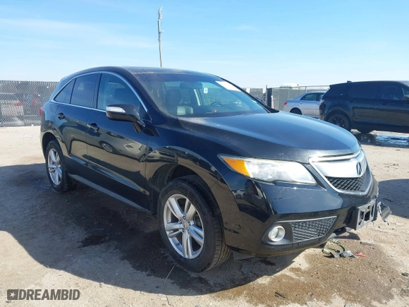2015 Acura RDX Tech Pkg with VIN 5J8TB3H54FL010757, listed as a IAAI auction lot 41557233 with 108,935 mi miles. Bid and sale history available at carsss.com. Image 1.