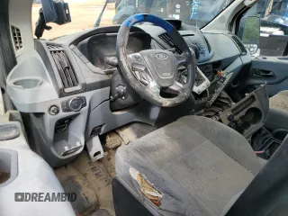 2015 Ford Transit Cargo with VIN 1FTNR2CM9FKA08696, listed as a Copart auction lot 57649205 with 427,477 mi miles and Salvage title. Bid and sale history available at DreamBid. Image 8.