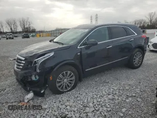 2019 Cadillac XT5 Luxury AWD with VIN 1GYKNDRS7KZ240600, listed as a Copart auction lot 50590605 with 15,130 mi miles and Salvage Title. Bid and sale history available at carsss.com. Image 1.