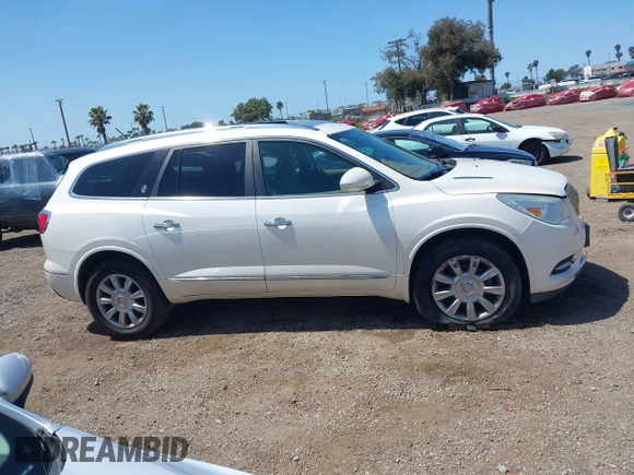 2014 Buick Enclave Leather with VIN 5GAKRBKD3EJ333113, listed as a IAAI auction lot 41955691 with 115,563 mi miles and . Bid and sale history available at carsss.com. Image 13.