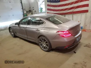 2023 Genesis G70 2.0T with VIN KMTG34TA5PU131513, listed as a Copart auction lot 87874815 with 28,793 mi miles and Clean Title. Bid and sale history available at DreamBid. Image 2.