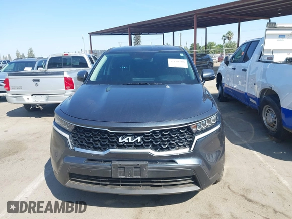 2022 Kia Sorento LX with VIN 5XYRG4LC8NG115947, listed as a IAAI auction lot 42459508 with 49,592 mi miles and . Bid and sale history available at DreamBid. Image 13.
