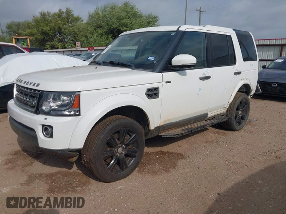 2016 Land Rover LR4 HSE with VIN SALAG2V69GA790579, listed as a IAAI auction lot 41925969 with 119,229 mi miles and . Bid and sale history available at DreamBid. Image 2.