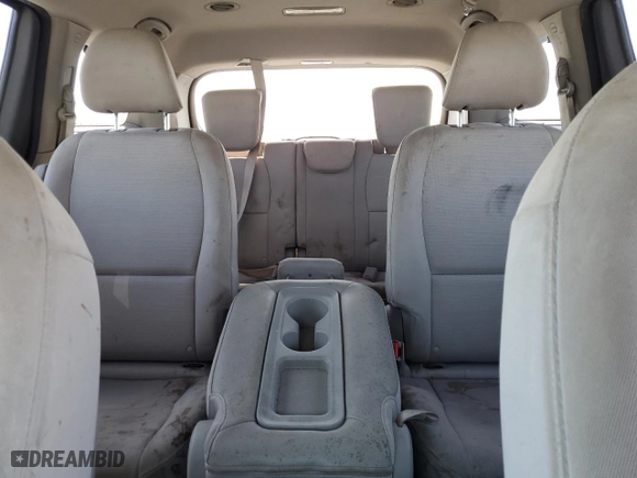 2015 Kia Sedona LX with VIN KNDMB5C11F6042261, listed as a Copart auction lot 53165305 with 121,474 mi miles and Clean Title. Bid and sale history available at carsss.com. Image 10.