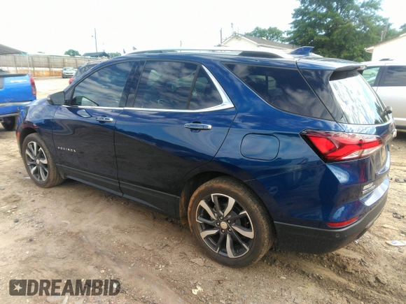 2022 Chevrolet Equinox Premier z VIN 3GNAXNEV1NS182042, wystawiony jako IAAI lot #42340232 z przebiegiem 26 052 mil mil oraz . Historia ofert i sprzedaży dostępna na DreamBid. Obrazek 3.