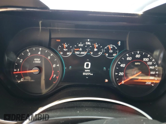 2017 Chevrolet Camaro 2SS z VIN 1G1FG1R79H0212394, wystawiony jako Copart lot #54719485 z przebiegiem 91 271 mil mil oraz Szkoda całkowita • Salvage title. Historia ofert i sprzedaży dostępna na DreamBid. Obrazek 9.
