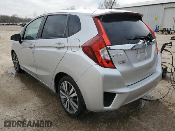 2015 Honda Fit EX-L with VIN 3HGGK5H86FM701195, listed as a Copart auction lot 50150885 with 0 mi miles and Salvage Title. Bid and sale history available at carsss.com. Image 2.