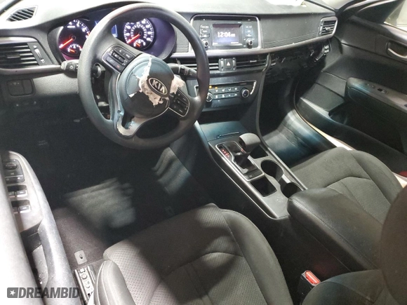 2017 Kia Optima LX with VIN 5XXGT4L32HG166422, listed as a Copart auction lot 48496715 with 46,263 mi miles and Salvage Title. Bid and sale history available at carsss.com. Image 8.