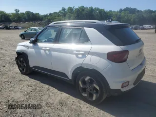 2022 Hyundai Venue Limited z VIN KMHRC8A3XNU148819, wystawiony jako Copart lot #62089855 z przebiegiem 191 541 mil mil oraz Szkoda całkowita • Salvage title. Historia ofert i sprzedaży dostępna na DreamBid. Obrazek 2.