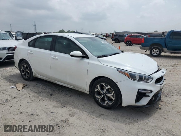 2021 Kia Forte LXS with VIN 3KPF24AD5ME349360, listed as a Copart auction lot 51320225 with 75,712 mi miles and Clean title. Bid and sale history available at DreamBid. Image 4.