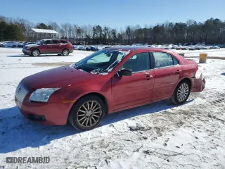 2009 Mercury Milan Premier with VIN 3MEHM08Z59R624527, listed as a Copart auction lot 41836625 with 141,596 mi miles and Salvage Title. Bid and sale history available at carsss.com. Image 1.