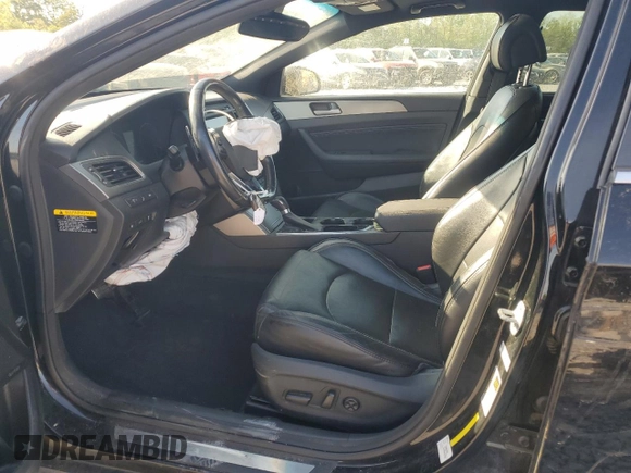 2015 Hyundai Sonata Limited z VIN 5NPE34AB1FH175177, wystawiony jako Copart lot #53101545 z przebiegiem 148 816 mil mil oraz Szkoda całkowita • Salvage title. Historia ofert i sprzedaży dostępna na DreamBid. Obrazek 7.