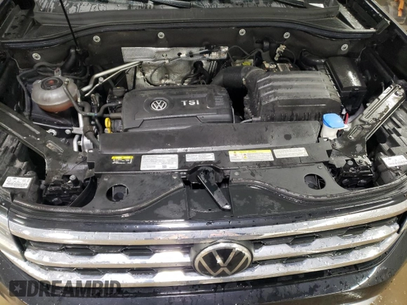 2022 Volkswagen Atlas SE with VIN 1V2LC2CA1NC204315, listed as a Copart auction lot 87311904 with 33,766 mi miles and Salvage title. Bid and sale history available at DreamBid. Image 11.