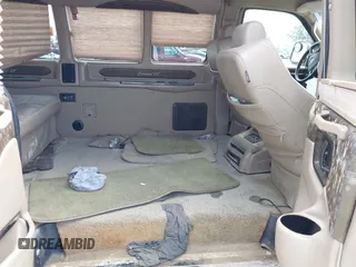 2017 GMC Savana Cargo Van with VIN 1GTW7AFG8H1120201, listed as a IAAI auction lot 41596866 with 1 mi miles. Bid and sale history available at carsss.com. Image 8.