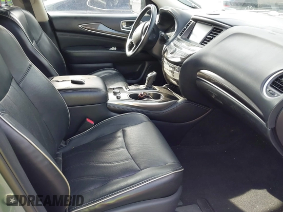 2017 Infiniti QX60 with VIN 5N1DL0MN8HC529622, listed as a IAAI auction lot 41724339 with 191,983 mi miles. Bid and sale history available at carsss.com. Image 5.