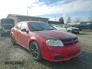 2014 Dodge Avenger SE with VIN 1C3CDZAB7EN175589, listed as a Copart auction lot 42461145 with 154,977 mi miles and Salvage Title. Bid and sale history available at carsss.com. Image 10.