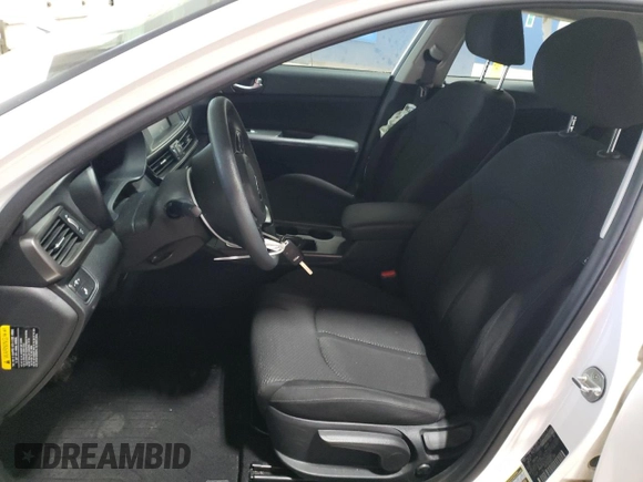 2018 Kia Optima LX with VIN KNAGT4L35J5216351, listed as a Copart auction lot 50174385 with 50,774 mi miles and Salvage Title. Bid and sale history available at DreamBid. Image 7.