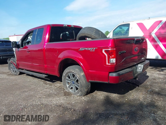 2016 Ford F-150 XLT with VIN 1FTFX1EF6GFC37723, listed as a IAAI auction lot 42115030 with Not provided miles and . Bid and sale history available at DreamBid. Image 3.