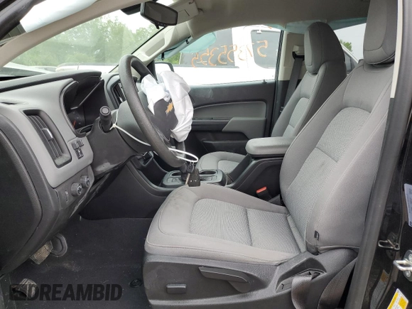 2022 Chevrolet Colorado 4WD Work Truck with VIN 1GCGTBEN2N1321979, listed as a Copart auction lot 57355355 with 20,570 mi miles and Non repairable. Bid and sale history available at DreamBid. Image 7.