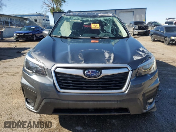 2021 Subaru Forester Premium with VIN JF2SKAJC8MH417084, listed as a Copart auction lot 56158285 with 18,937 mi miles and Salvage title. Bid and sale history available at DreamBid. Image 5.
