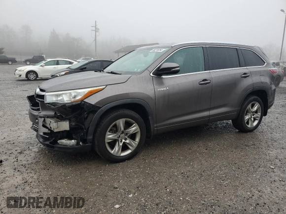2014 Toyota Highlander Limited с VIN 5TDDCRFHXES005835, выставлен на аукционе Copart как лот 85275264 с пробегом 186 781 миль миль и Списание • Salvage title. История ставок и продаж доступна на DreamBid. Изображение 1.
