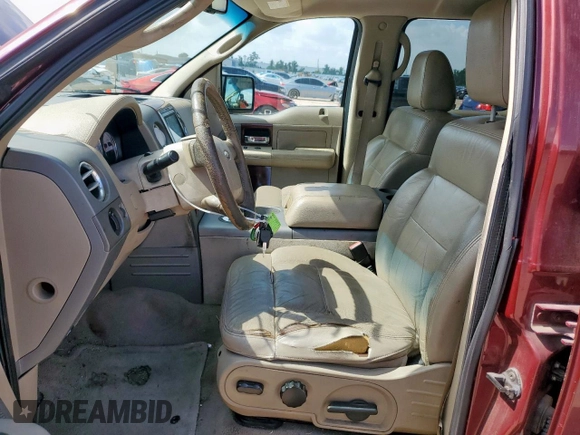 2006 Ford F-150 XLT с VIN 1FTPW12V56FB51997, выставлен на аукционе Copart как лот 65016595 с пробегом 159 402 миль миль и Чистый • Clean title. История ставок и продаж доступна на DreamBid. Изображение 7.