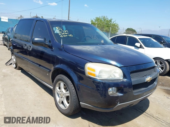 2007 Chevrolet Uplander LS Fleet with VIN 1GNDV23177D216294, listed as a IAAI auction lot 42127894 with 249,535 mi miles and . Bid and sale history available at DreamBid. Image 1.