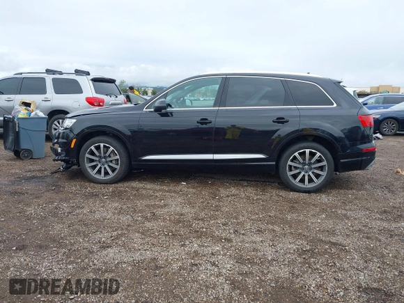 2017 Audi Q7 Premium Plus with VIN WA1LAAF71HD023838, listed as a IAAI auction lot 41924707 with 107,785 mi miles. Bid and sale history available at carsss.com. Image 15.