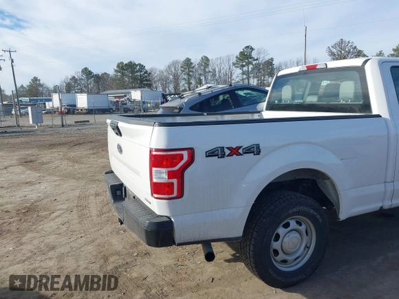 2020 Ford F-150 XL with VIN 1FTEX1EP5LFB37028, listed as a IAAI auction lot 41457514 with 103,377 mi miles. Bid and sale history available at carsss.com. Image 6.