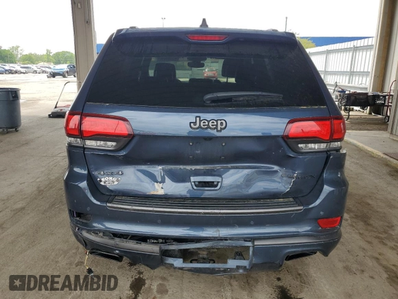 2020 Jeep Grand Cherokee Limited X с VIN 1C4RJFBG1LC115761, выставлен на аукционе Copart как лот 57250935 с пробегом 50 607 миль миль и Списание • Salvage title. История ставок и продаж доступна на DreamBid. Изображение 6.