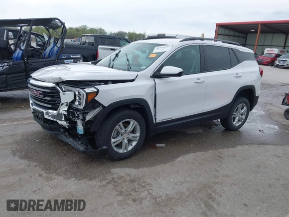 2022 GMC Terrain SLE with VIN 3GKALTEV2NL139045, listed as a IAAI auction lot 41974973 with 70,053 mi miles and . Bid and sale history available at DreamBid. Image 2.