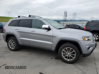2014 Jeep Grand Cherokee Limited z VIN 1C4RJFBG0EC378830, wystawiony jako Copart lot #58778625 z przebiegiem 124 143 mil mil oraz Czysty tytuł • Clean title. Historia ofert i sprzedaży dostępna na DreamBid. Obrazek 4.