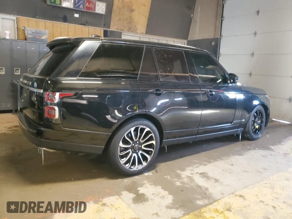 2018 Land Rover Range Rover with VIN SALGS2RE3JA392382, listed as a Copart auction lot 44739455 with 61,083 mi miles and Salvage title. Bid and sale history available at DreamBid. Image 3.