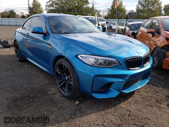 2017 BMW M2 with VIN WBS1H9C53HV786473, listed as a Copart auction lot 70748983 with 54,242 mi miles. Bid and sale history available at carsss.com. Image 4.