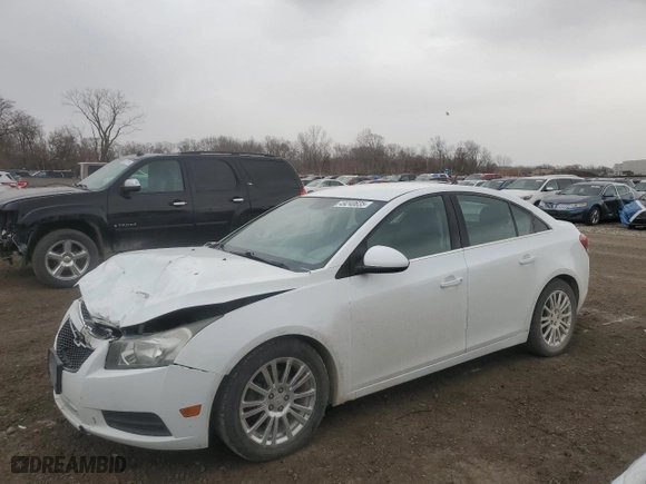 2012 Chevrolet Cruze ECO with VIN 1G1PJ5SCXC7375396, listed as a Copart auction lot 49240635 with 223,686 mi miles and Salvage Title. Bid and sale history available at carsss.com. Image 1.
