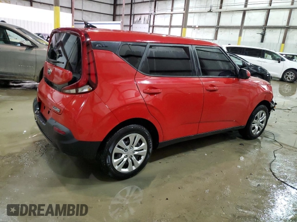 2020 Kia Soul S with VIN KNDJ23AU6L7723297, listed as a Copart auction lot 46460195 with 95,489 mi miles and Salvage Title. Bid and sale history available at DreamBid. Image 3.