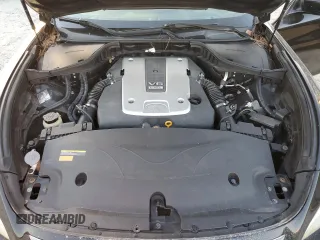 2011 Infiniti M37 with VIN JN1BY1ARXBM375154, listed as a Copart auction lot 77981324 with 124,931 mi miles and Salvage Title. Bid and sale history available at carsss.com. Image 11.