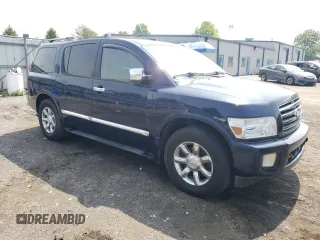 2007 Infiniti QX56 z VIN 5N3AA08C87N806622, wystawiony jako Copart lot #57411845 z przebiegiem 218 557 mil mil oraz Czysty tytuł • Clean title. Historia ofert i sprzedaży dostępna na DreamBid. Obrazek 4.