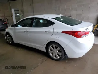 2012 Hyundai Elantra Limited z VIN 5NPDH4AE1CH099527, wystawiony jako Copart lot #58546635 z przebiegiem 153 363 mil mil oraz Czysty tytuł • Clean title. Historia ofert i sprzedaży dostępna na DreamBid. Obrazek 2.