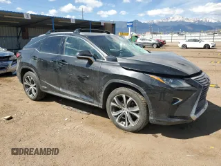 2016 Lexus RX 450h with VIN 2T2BGMCA9GC004141, listed as a Copart auction lot 52637505 with 143,292 mi miles and Salvage Title. Bid and sale history available at DreamBid. Image 4.