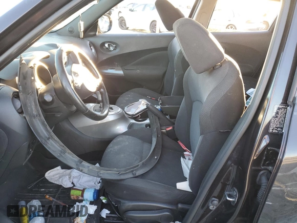 2014 Nissan Juke SV with VIN JN8AF5MV8ET364795, listed as a Copart auction lot 59125284 with Not Provided miles and Salvage Title. Bid and sale history available at DreamBid. Image 7.