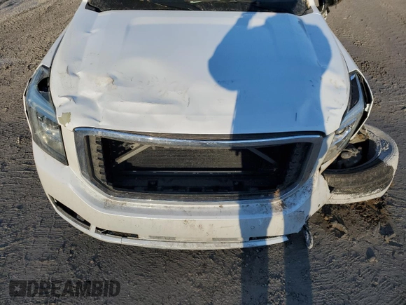 2016 GMC Yukon Denali with VIN 1GKS2CKJ6GR293441, listed as a Copart auction lot 42485905 with 0 mi miles and Salvage Title. Bid and sale history available at carsss.com. Image 13.