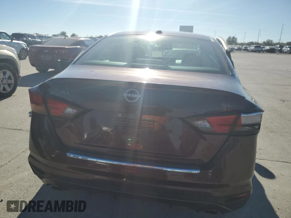 2023 Nissan Altima SL with VIN 1N4BL4EV8PN423424, listed as a Copart auction lot 83678134 with 21,058 mi miles and Salvage Title. Bid and sale history available at DreamBid. Image 6.